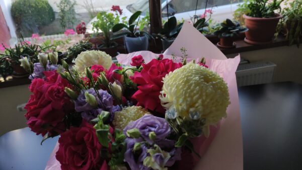 Explozie de zâmbete florale