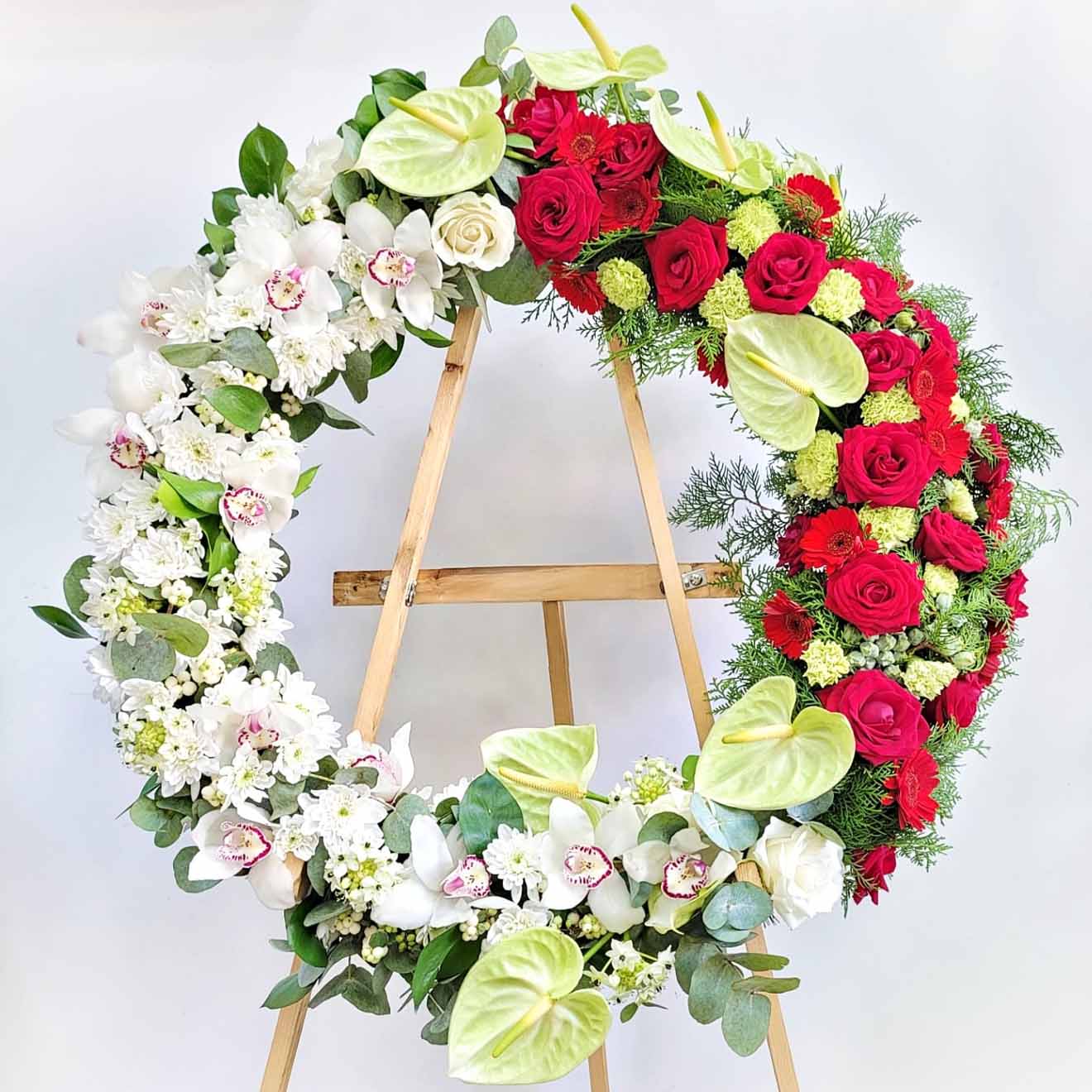 Coroană funerară regrete eterne