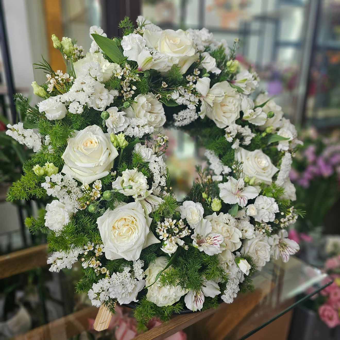 Coroană funerară Trecere Lină