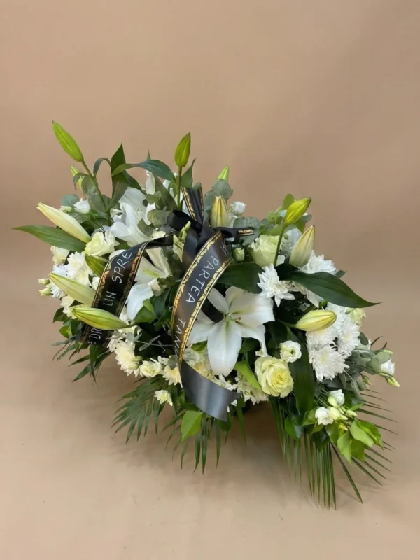 Aranjamente funerare alb Eden