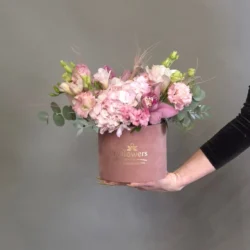 Aranjament Floral in Cutie "Pastel Dreams"