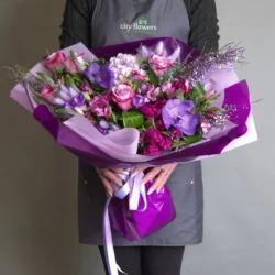 Buchet de Flori "Violet Vibrant"