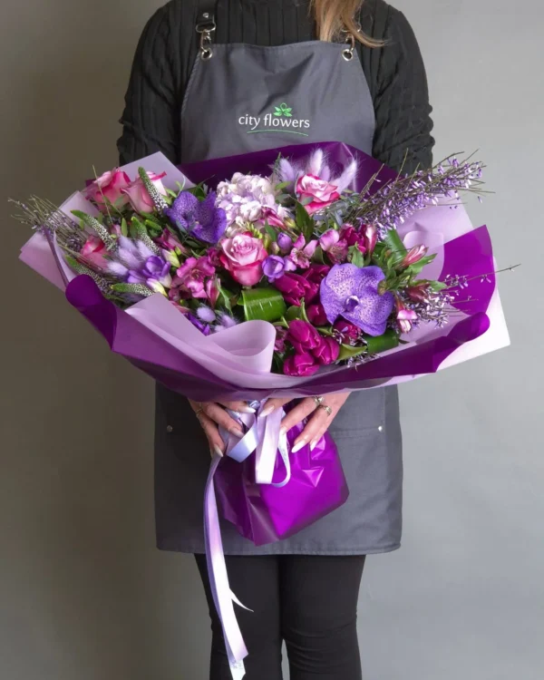 Buchet de Flori "Violet Vibrant"