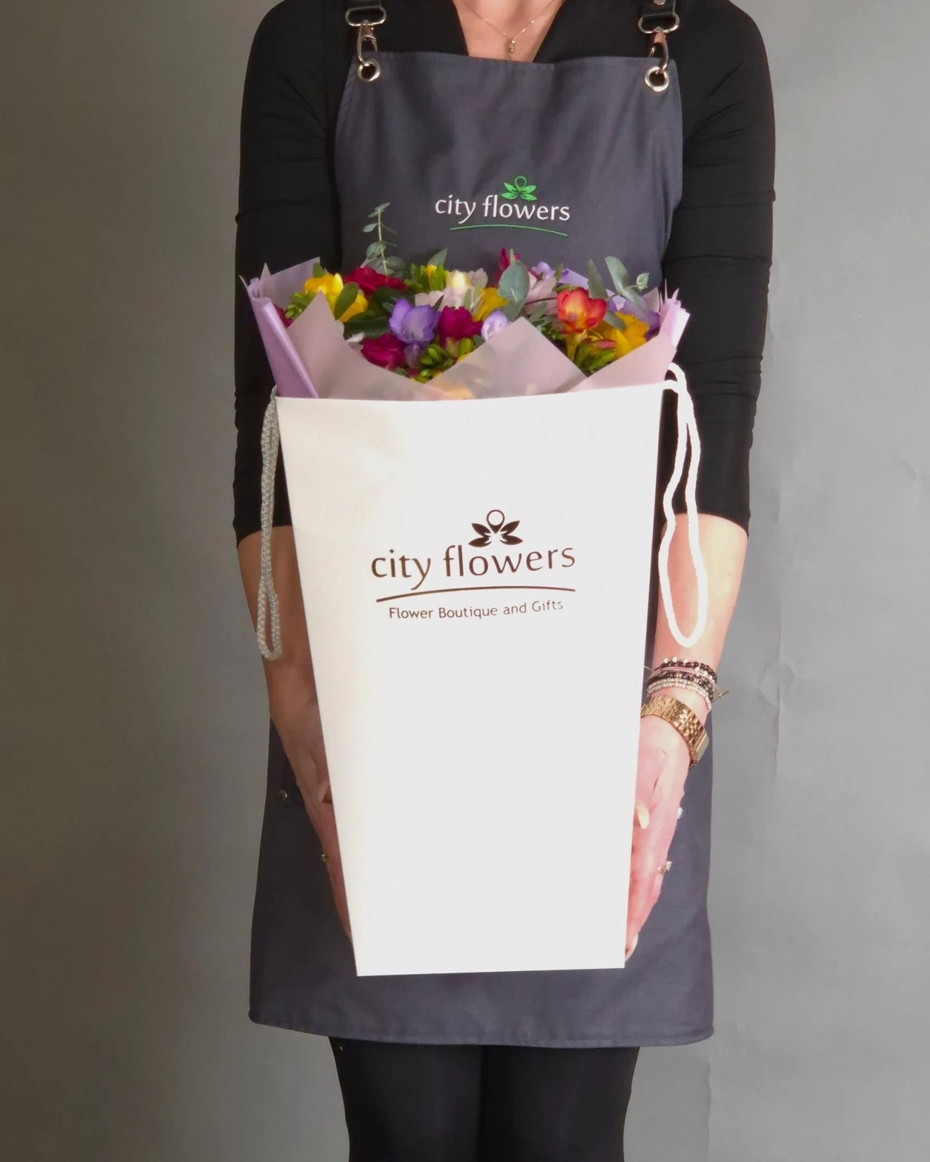 City Flowers Bag 25 frezii multicolore