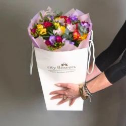 City Flowers Bag 25 frezii multicolore