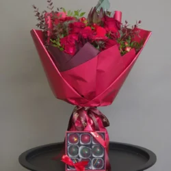 Pachet "Sweet Passion" - Buchet si praline