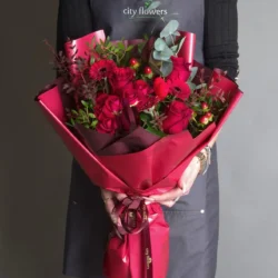 Pachet "Sweet Passion" - Buchet si praline
