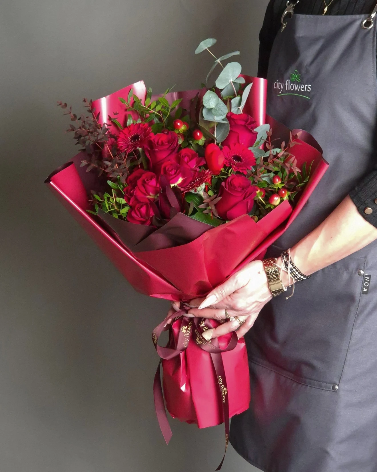 Pachet "Sweet Passion" - Buchet si praline