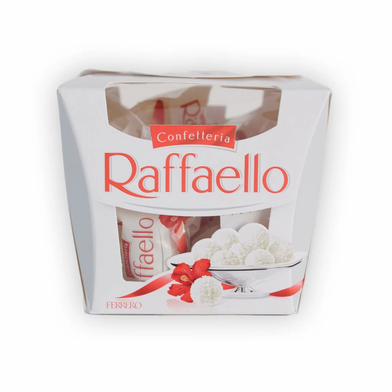 Cutie Raffaello cu praline de cocos