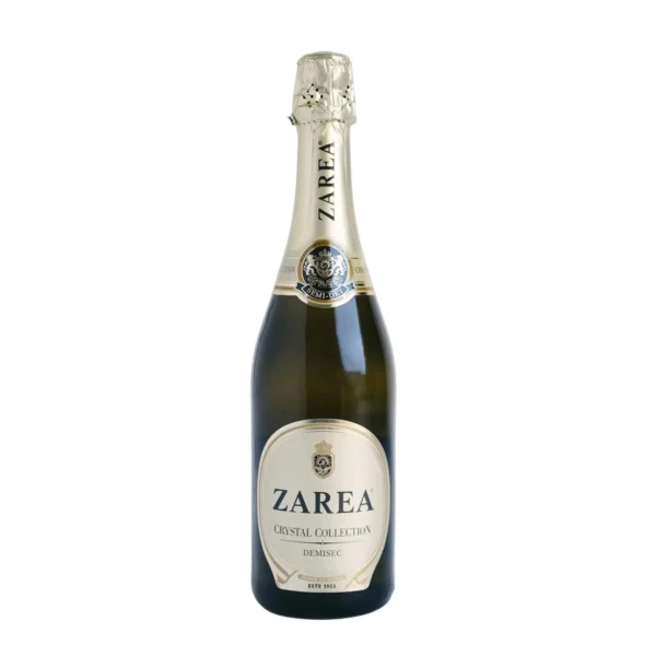 Sticlă de vin spumant Zarea Demisec